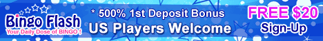 Play Bingo online at Bingo Flash